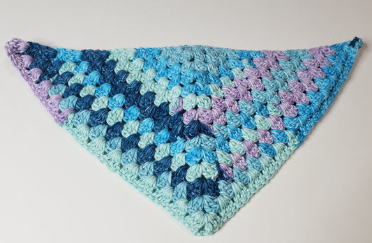 Blue and lavender Kerchief