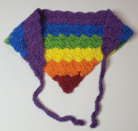 Reverse Rainbow Kerchief