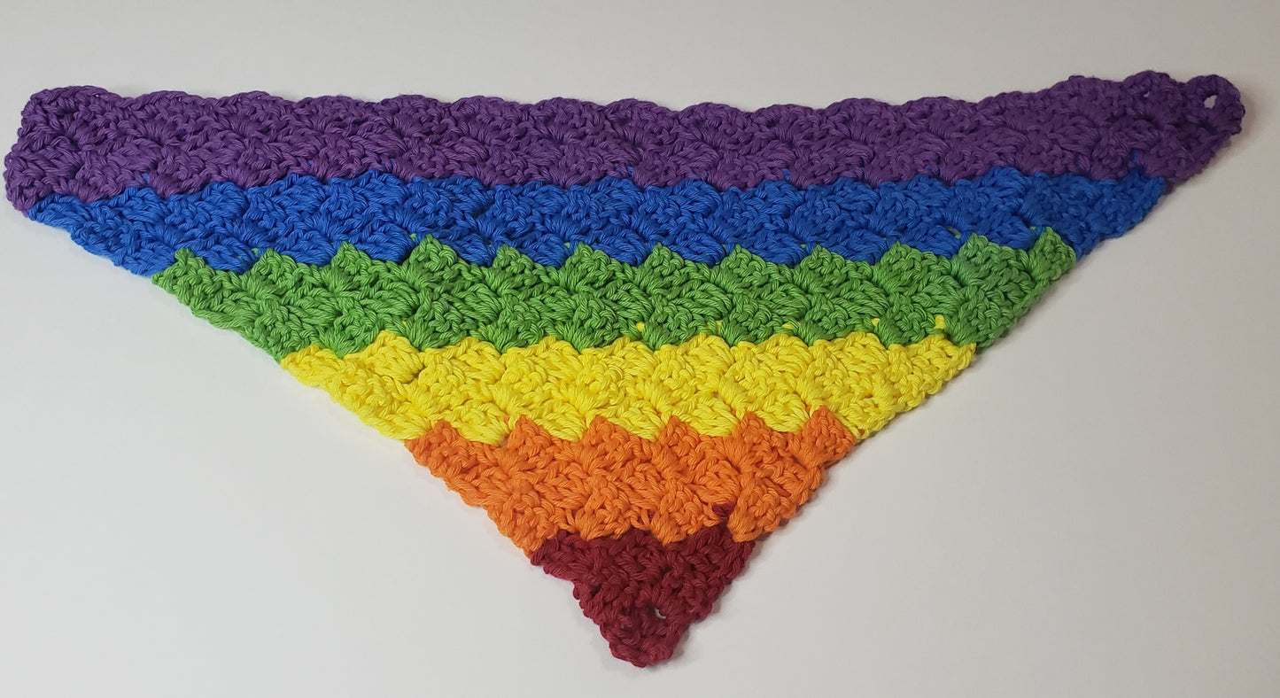 Reverse Rainbow Kerchief